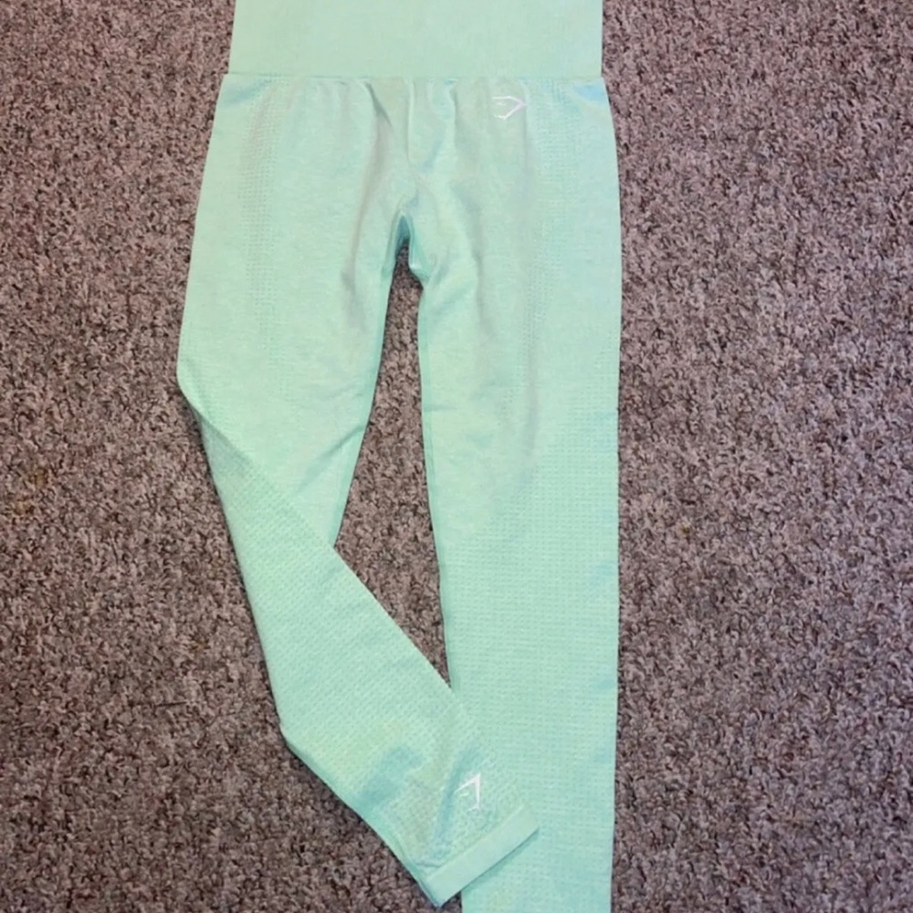 Gymshark vital seamless green leggings size xs
